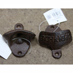 Cast Iron Open Here Bottle Opener