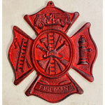 Cast Iron Fire Plaque