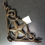 Set of 2 Cast Iron Star Brace