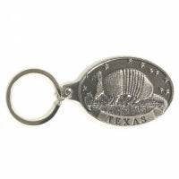 Texas Armadillo Keychain