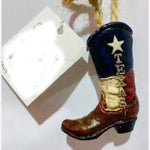 Texas Boot Ornament