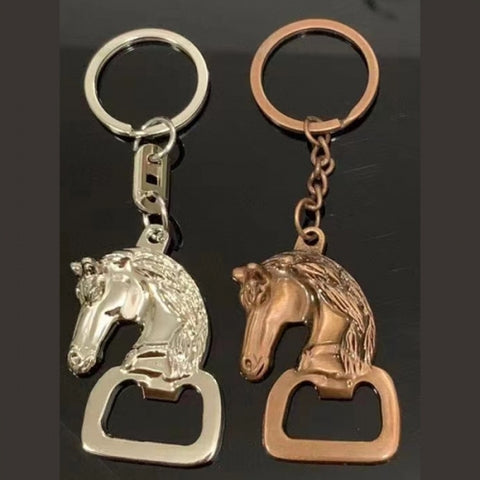 Horse Bottle Opener Keychain