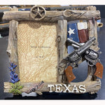 Texas Gun Photo Frame 6x4