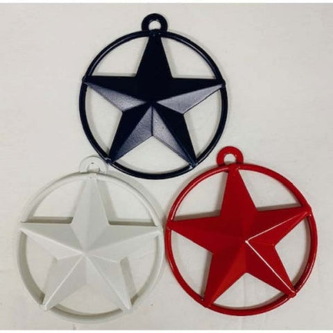 Red White or Blue 3" Star Sold by the Dozen