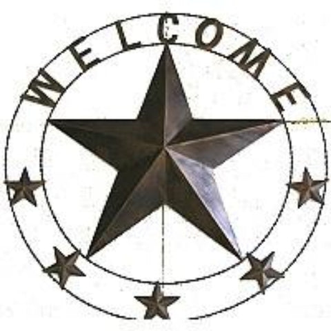 29" Welcome Star with Double Ring