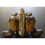 Double Boot Salt & Pepper Holder