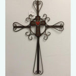 Metal with Resin Cross