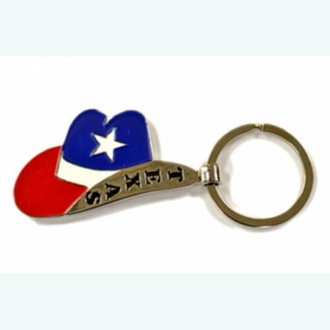 Texas Cowboy Hat Keychain