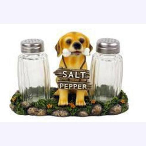 Dog Salt & Pepper Holder