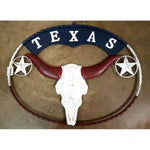 23" Red White & Blue Texas Longhorn in Rope