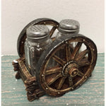 Wheel Salt & Pepper Holder