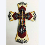 Red Antique Cross