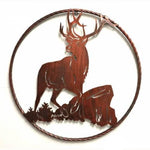 Metal Deer Wall Décor