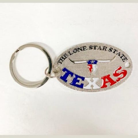 Texas Lone Star State Keychain