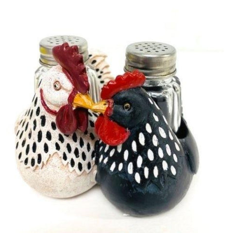 Rooster Salt & Pepper Holder