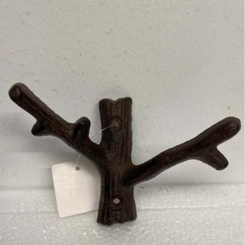 Branch Hook Cast Iron