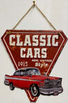 Classic Cars Metal Sign