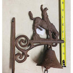 Cast Iron Cowboy Bell