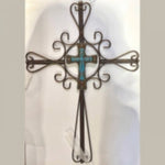 Metal with Resin Cross