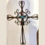 Metal with Resin Cross