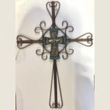 Metal with Resin Cross