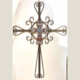 Metal with Resin Cross