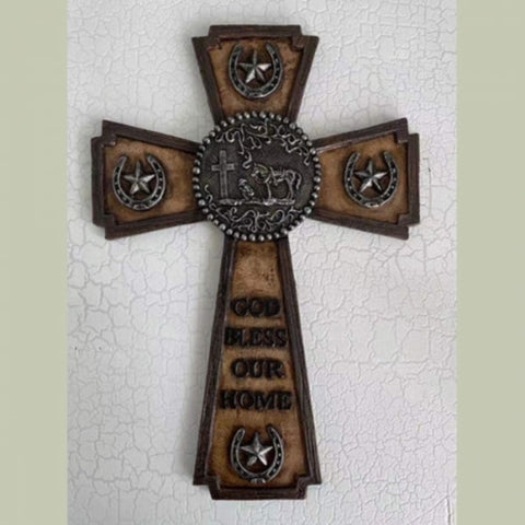 Praying Cowboy Cross