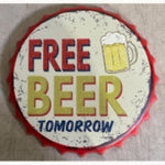 Free Beer Tomorrow Bottle Cap