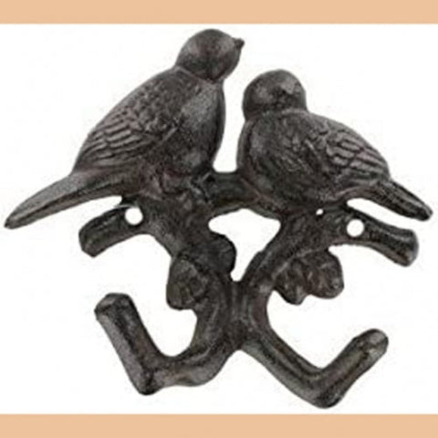 Two Birds Cast Iron Hook