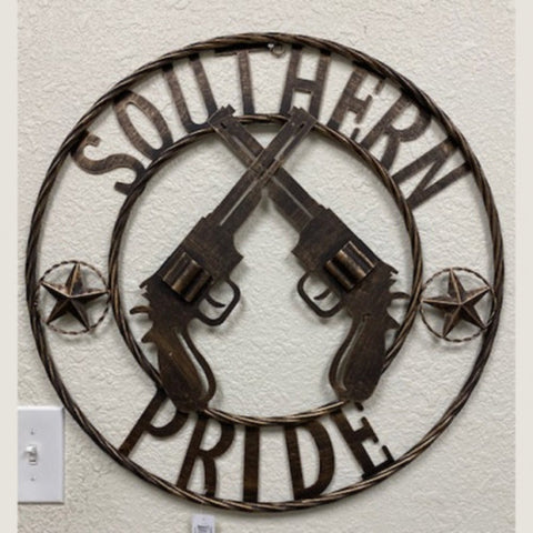 24" Metal Southern Pride Double Rope