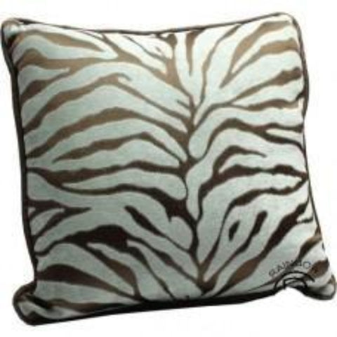 Turquoise Zebra 18x18 Pillow