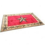 Star Burgundy 24x36 Rug