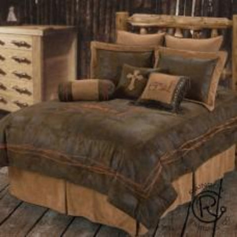 Praying Cowboy Bedding 5 Piece Set Full