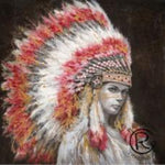 Indian Woman Canvas