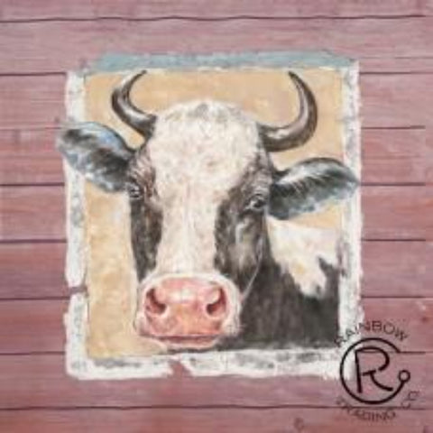 Cow in the Farm Canvas