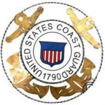 Coast Guard Round Plaque