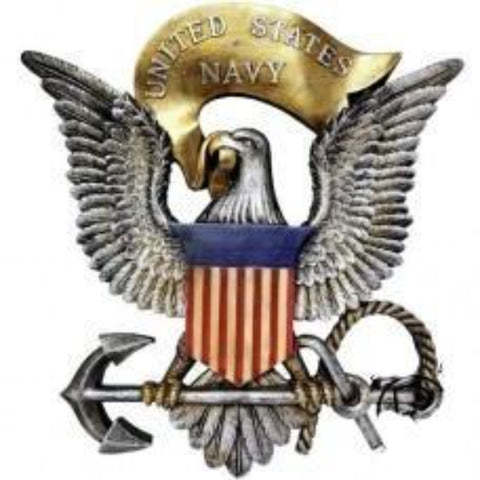 Navy Eagle Plaque