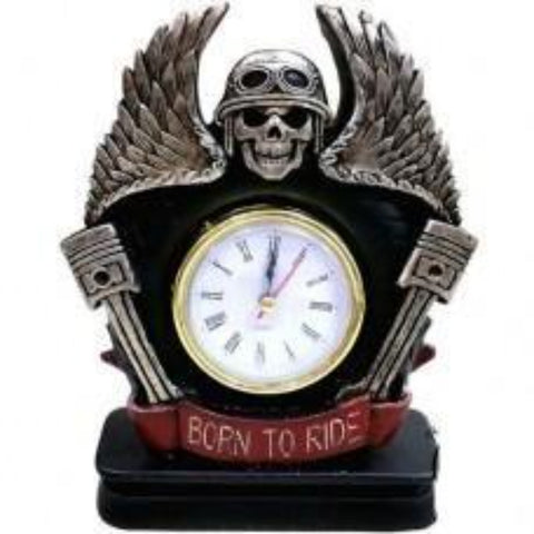 Born To Ride Table Clock