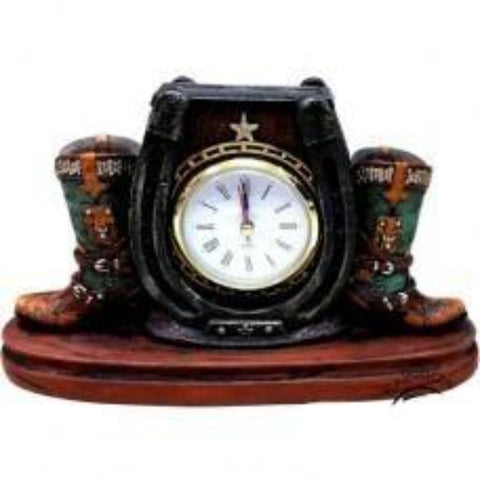 Double Boot Table Clock