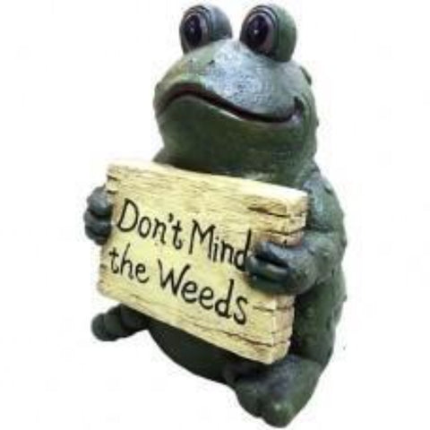 Don't Mind the Weeds Frog