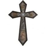 Cross with God Bless Our Home