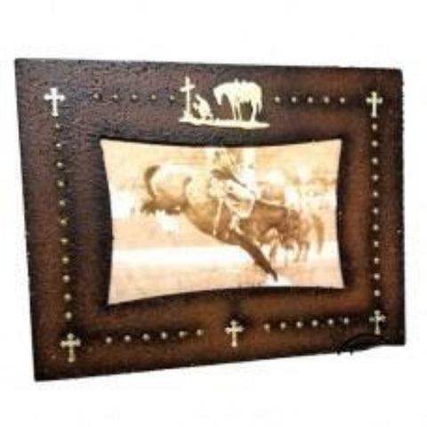 Metal Praying 6x4 Photo Frame