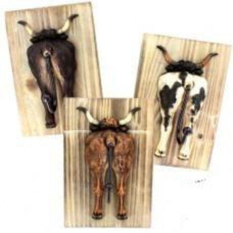 Bull Wall Hook Set Of 3