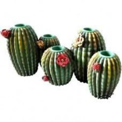 Cactus 5 Piece Set Candle Holder