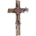 Fireman Small Wall Cross