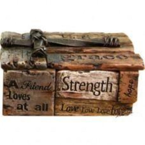 Love, Hope, Faith Trinket Box