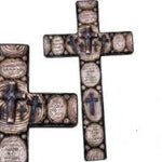 Wooden Cross with Bible