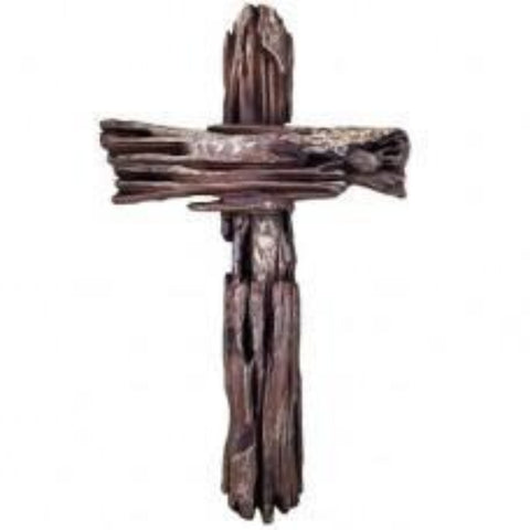 Wood Look Effect Wall Cross