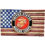 Wooden US Marine Sign