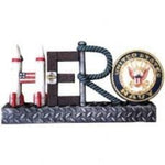 Navy Hero Sign Décor